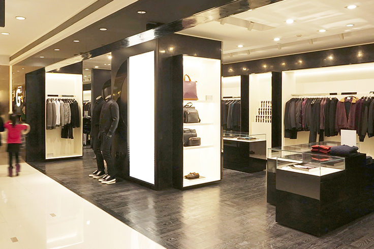 Retail space example (clothing)
