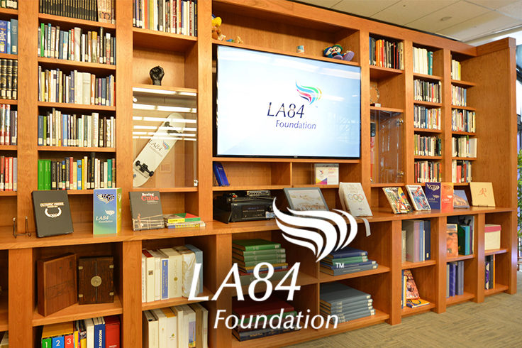 La84 Foundation bookshelf example