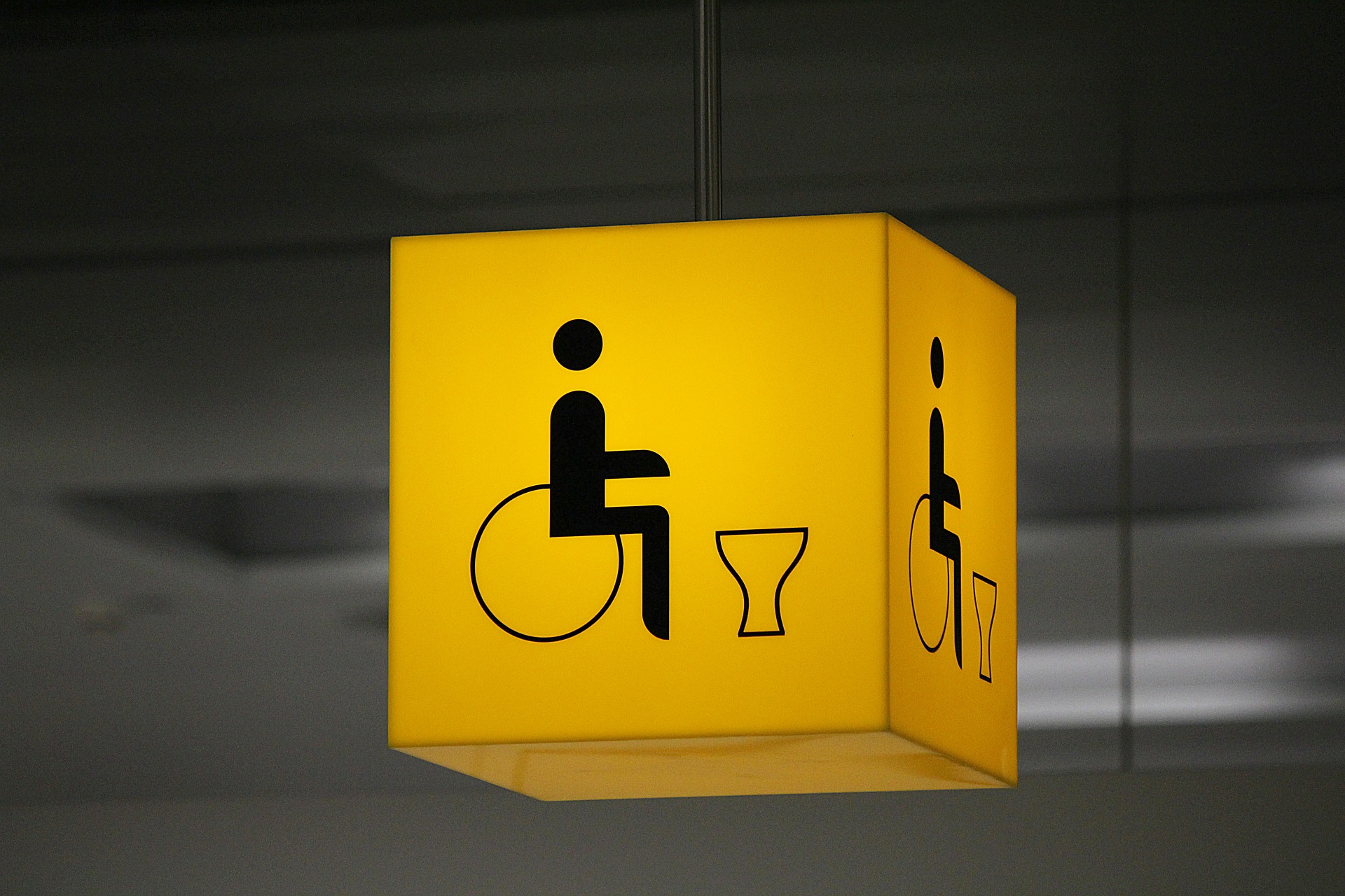 accessible signage - accessible spaces